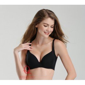 [預購]  素面無痕胸圍 - 黑色