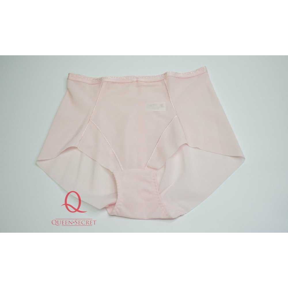 [現貨] 無痕中高腰束褲 - 粉紅色