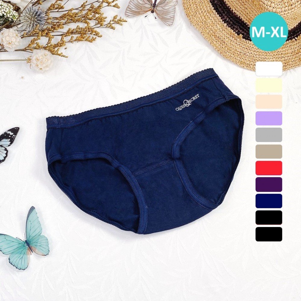[In Stock]  Women Cotton Hipster Brief 1102 - Navy