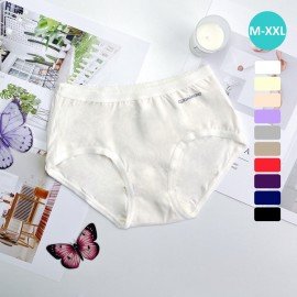 [現貨]  女裝 棉質中腰內褲 1103 - 白色