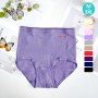 [現貨]  女裝 棉質高腰內褲 1104 - 薰衣草紫