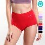 [現貨]  女裝 棉質高腰內褲 1104 - 紅色
