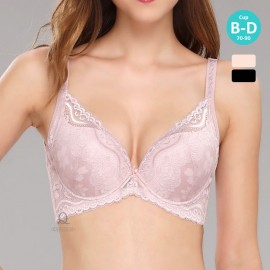 [In Stock]  Lace Bra - Skin