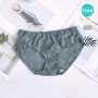 [現貨]  蕾絲軟鋼圈胸圍配襯褲 - 灰色