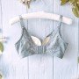 [現貨]  蕾絲無鋼圈胸圍 - 灰色