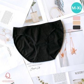 [現貨] 女裝 2件入 棉質低腰內褲 6102 - 黑色