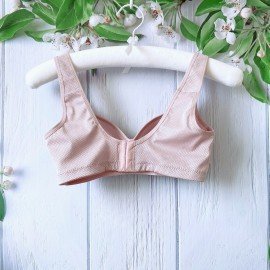 [現貨]  Hi COOL無鋼圈涼感運動胸圍 - 芋粉色