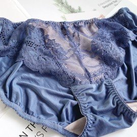 [現貨]  軟鋼圈深V胸圍配襯褲 - 迷人紫