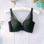 [現貨]  蕾絲鋼圈絲棉薄杯胸圍 - 黑色     [配褲須加購]