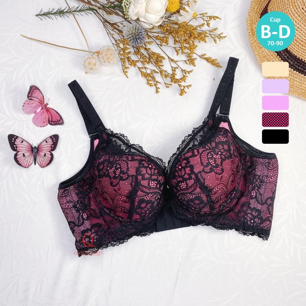 [In Stock]  Lace Series - Black & Red