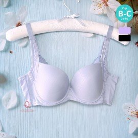 [現貨]  無痕透氣鋼圈胸圍 - 薰衣草紫