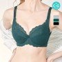 [預購]  水滴杯型 內拉提托 機能胸圍 - 綠色     [配褲須加購]
