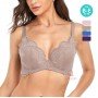 [現貨]  蕾絲心機提托集中機能胸圍 - 可可色     [配褲須加購]