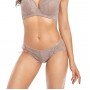 [現貨] 蕾絲鋼圈胸圍配襯褲 - 可可色