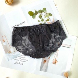 [現貨]  蕾絲 心機提托集中機能胸圍襯褲 - 灰色